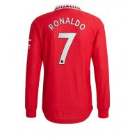 Manchester United Cristiano Ronaldo #7 Hjemmebanetrøje 2022-23 Langærmet